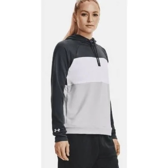 Under Armour Women's Terry Fleece Hoodie Size XS - Picture 15 of 16